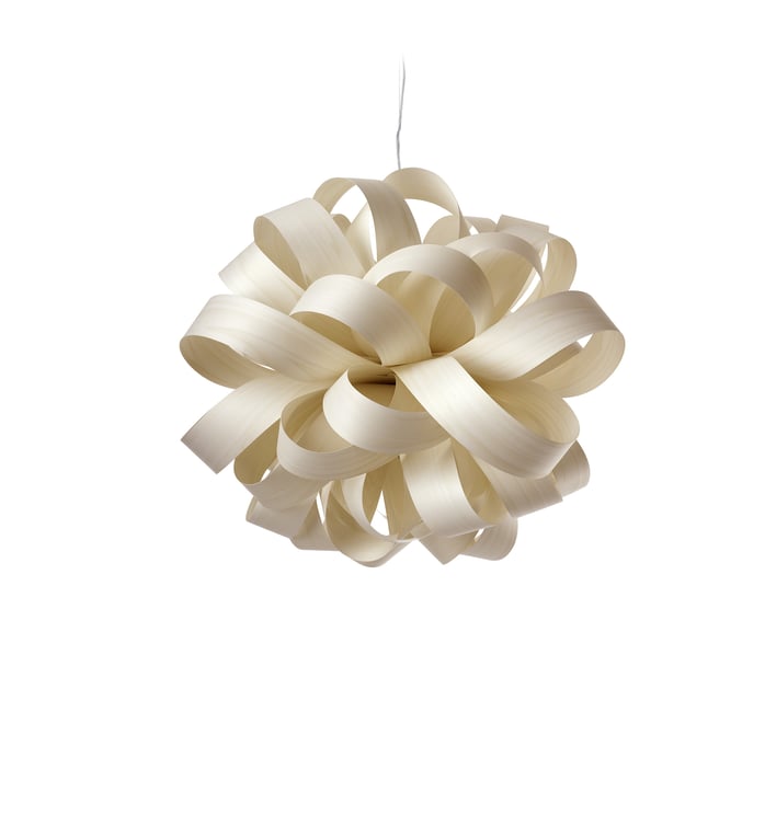 Agatha Ball Suspension Ivory White - LZF Lamps on