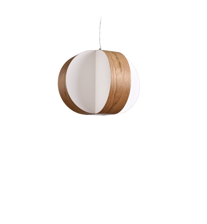 Carambola Suspension Natural Cherry - LZF Lamps on