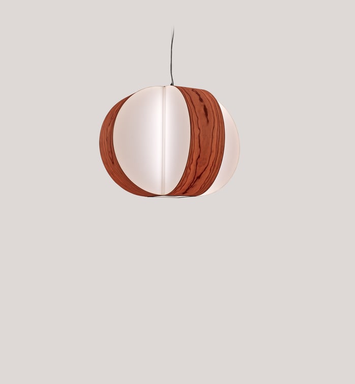 Carambola Suspension Natural Cherry - LZF Lamps on