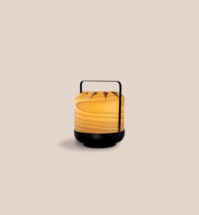 Chou Short Table Natural Beech - LZF Lamps on
