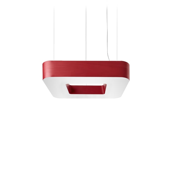 Cuad Suspension Red - LZF Lamps on
