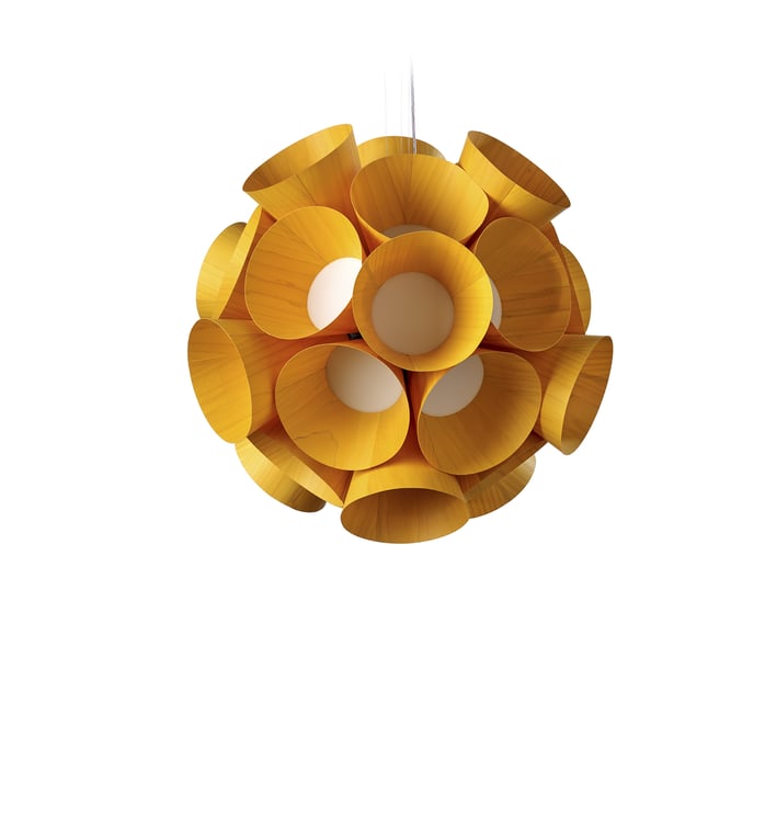 Dandelion Suspension Yellow - LZF Lamps on