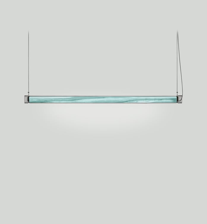 Estela Horizontal Suspension Sea Blue - LZF Lamps on