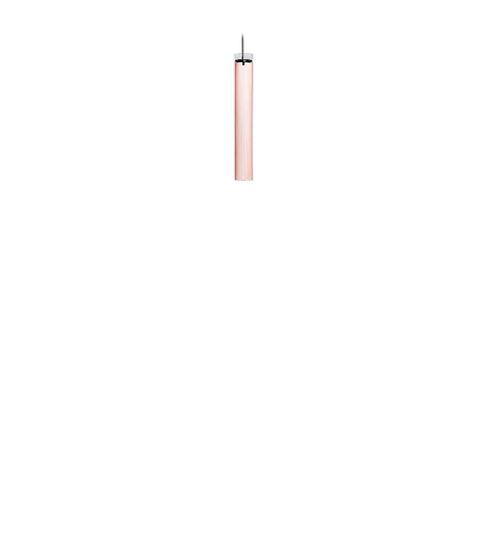 Estela Vertical Suspension Pale Rose - LZF Lamps on