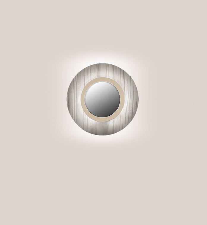 Lens Circular Wall Grey - LZF Lamps on