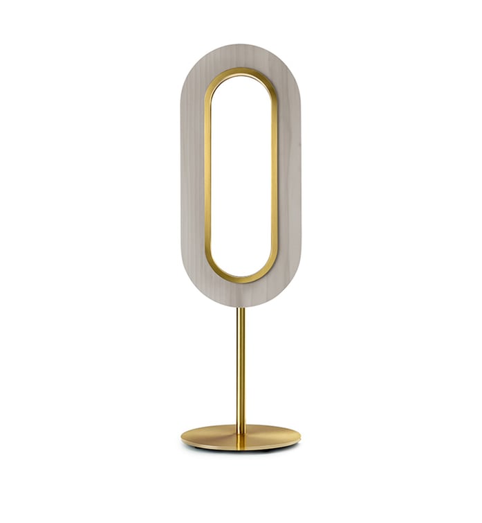 Lens Oval Table Grey - LZF Lamps on
