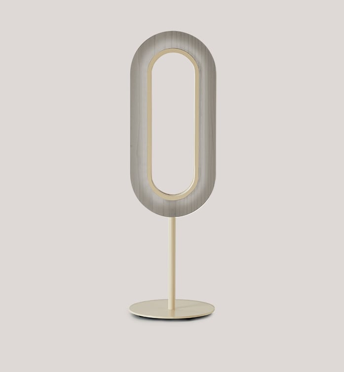 Lens Oval Table Grey - LZF Lamps on