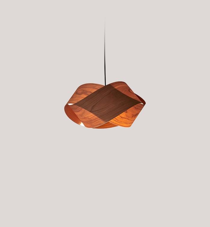 Nut Suspension Natural Cherry - LZF Lamps on