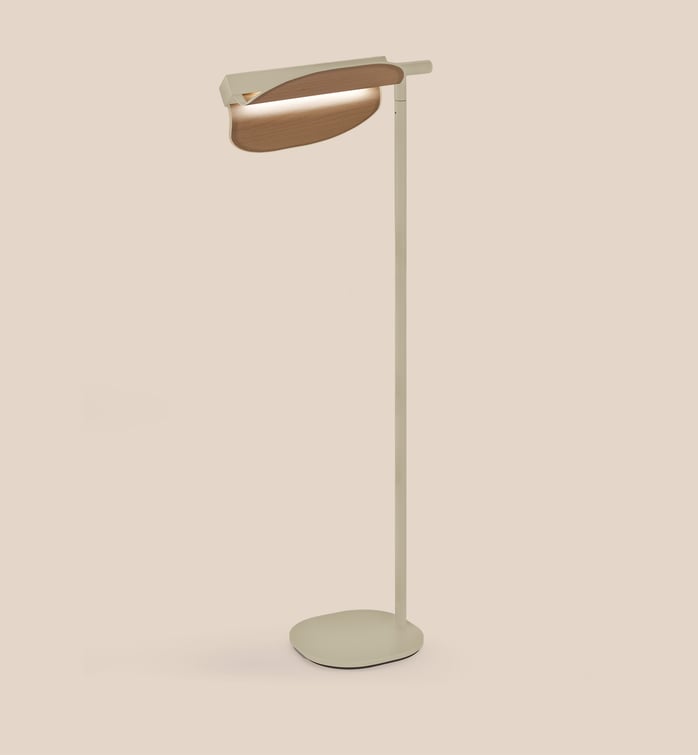 Omma Floor Natural Beech - LZF Lamps on