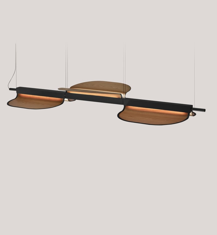 Omma Suspension Natural Cherry - LZF Lamps on