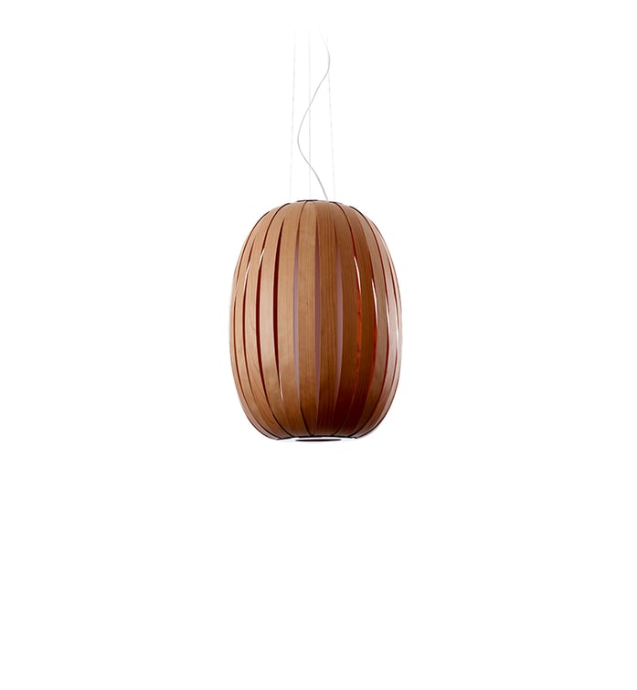 Pod Suspension Natural Cherry - LZF Lamps on