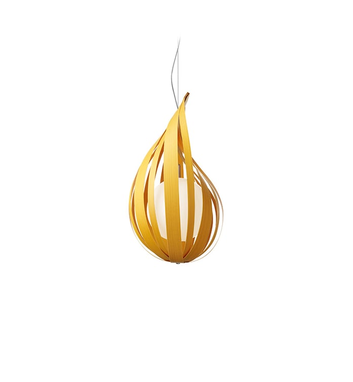 Raindrop Suspension Yellow - LZF Lamps on