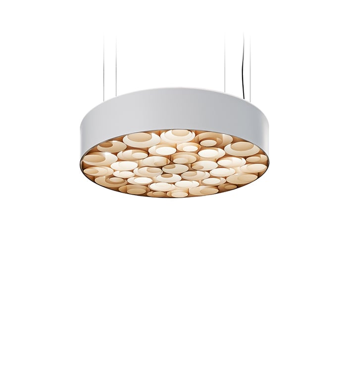 Spiro Suspension Natural Beech - LZF Lamps on