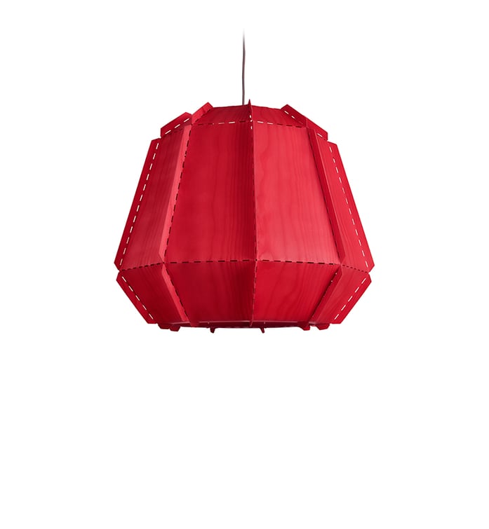 Stitches Bamako Suspension Red - LZF Lamps on