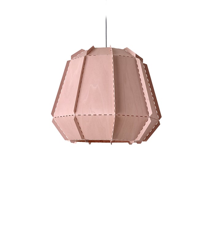 Stitches Bamako Suspension Pale Rose - LZF Lamps on