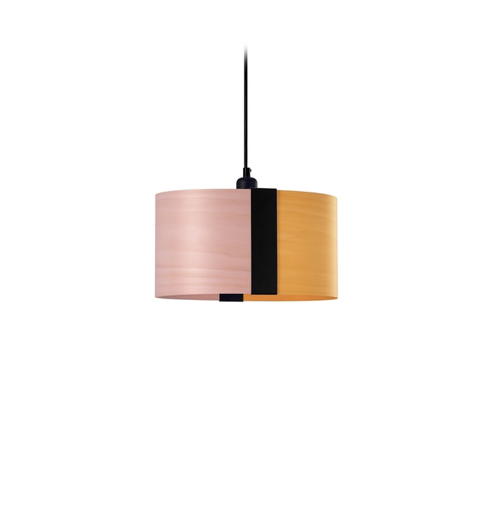 Sushi Suspension Pale Rose - Yellow - LZF Lamps on
