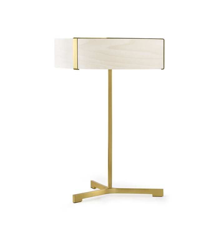 Thesis Table Ivory White - LZF Lamps on