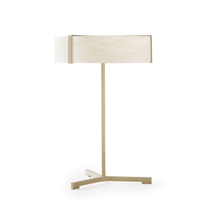 Thesis Table Ivory White - LZF Lamps on