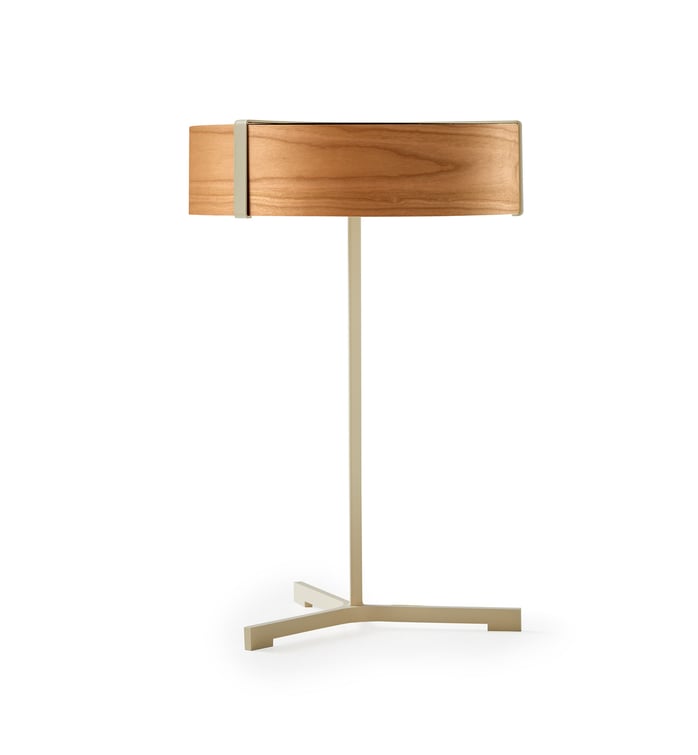 Thesis Table Natural Cherry - LZF Lamps on