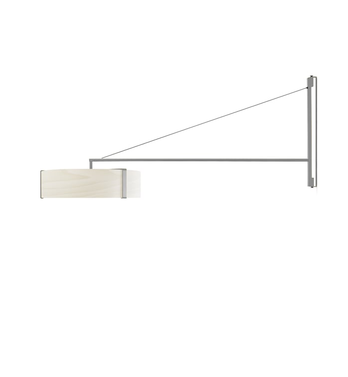 Thesis Wall Ivory White - LZF Lamps on