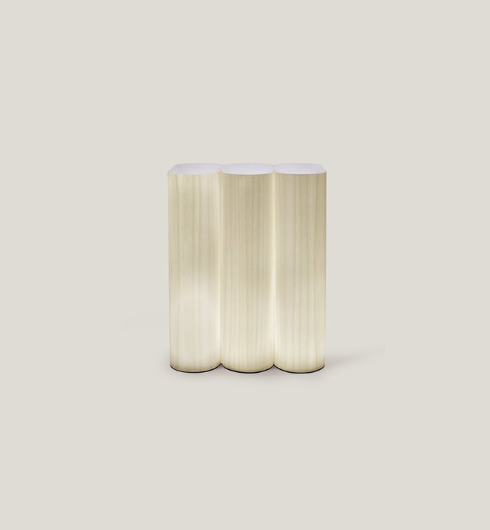 Tomo Table Ivory White - LZF Lamps on