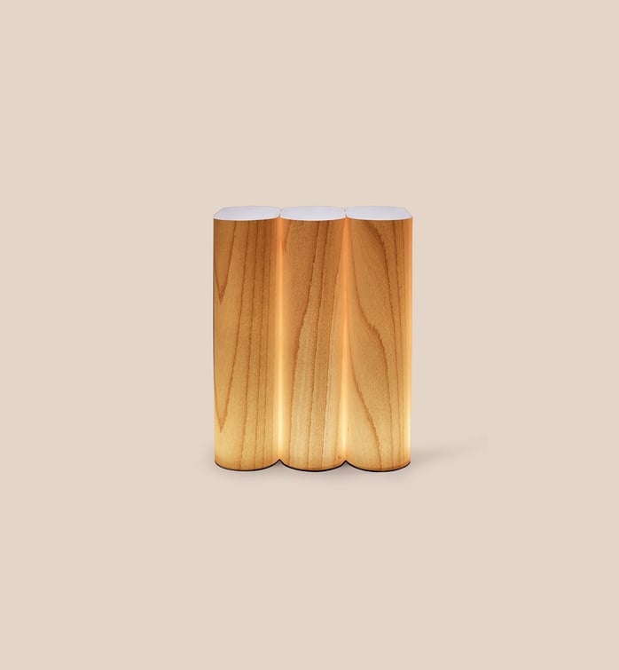 Tomo Table Natural Beech - LZF Lamps on