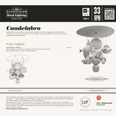 LZF Lamps Stereovision Candelabro Lamp LP Art