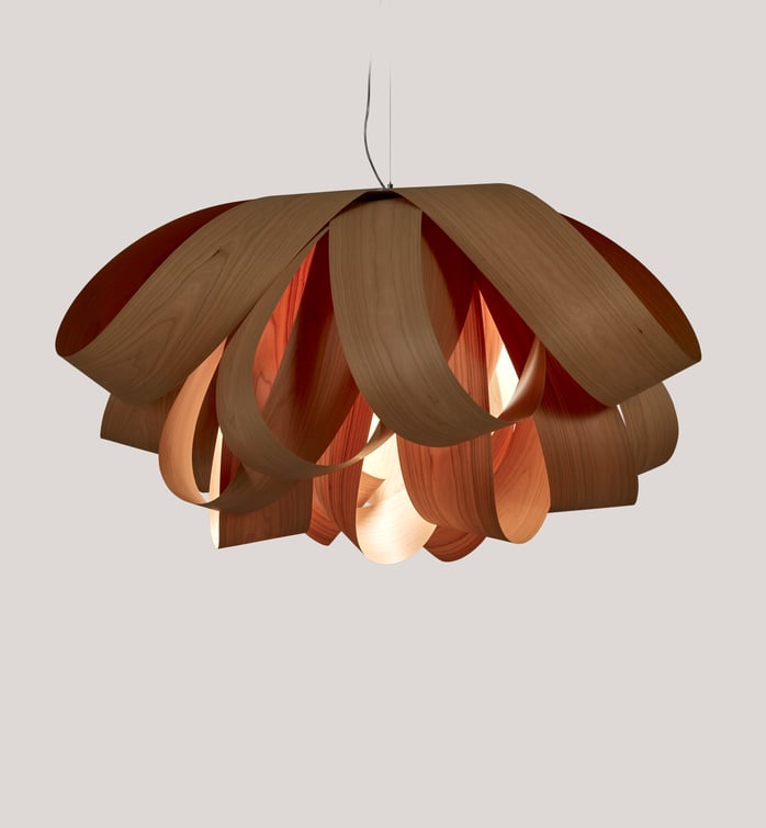 Agatha Large Suspension Natural Cherry - LZF Lamps on