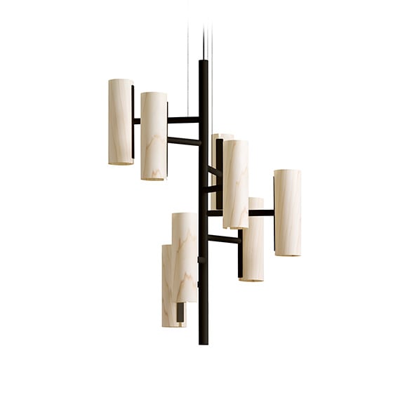 Black Note Chandelier