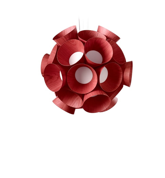 Dandelion Suspension Red - LZF Lamps on
