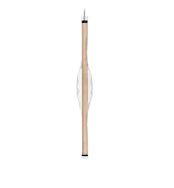 Dune Vertical Suspension Natural Beech - LZF Lamps on