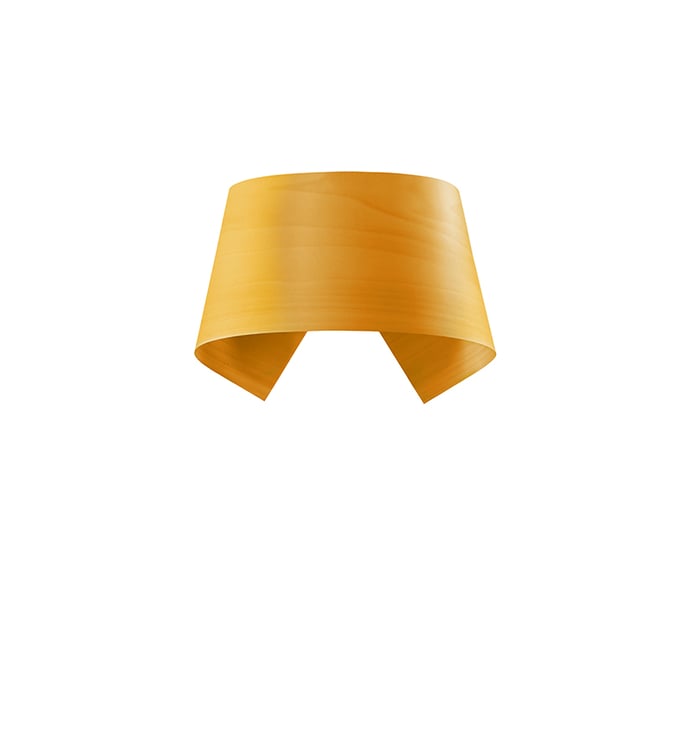 Hi-Collar Wall Yellow - LZF Lamps on