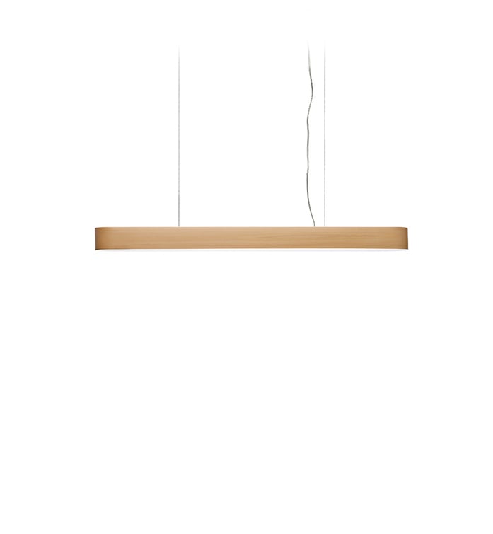 I-Club Slim Suspension Natural Beech - LZF Lamps on