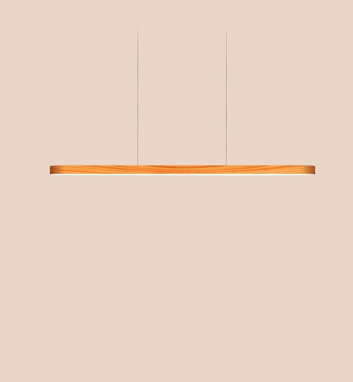 I-Line Suspension Natural Beech - LZF Lamps on