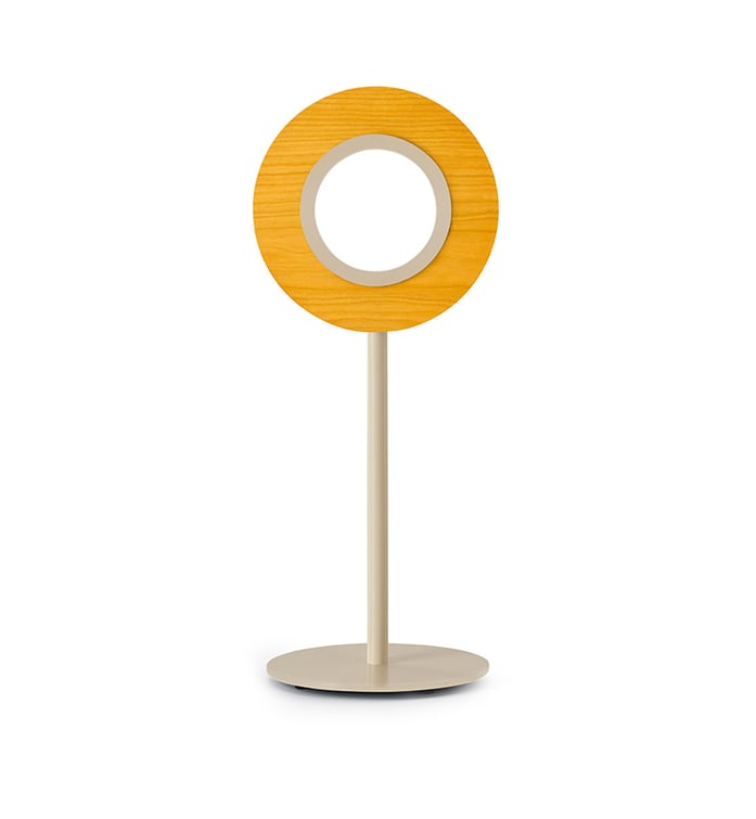 Lens Circular Table Yellow - LZF Lamps on