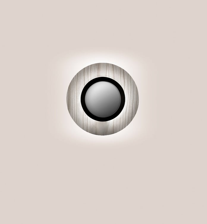Lens Circular Wall Grey - LZF Lamps on