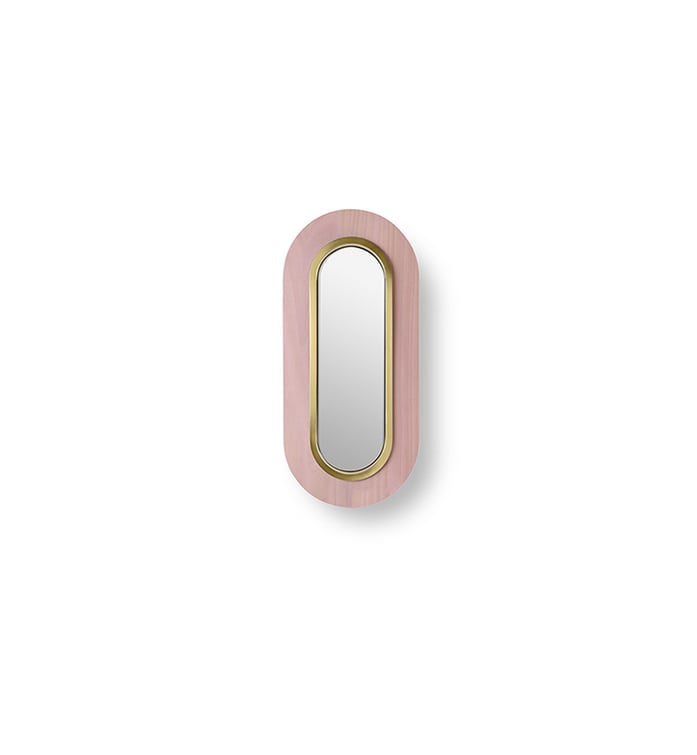 Lens Oval Wall Pale Rose - LZF Lamps on