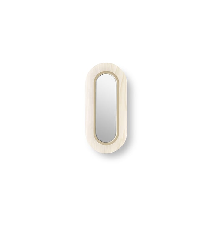 Lens Oval Wall Ivory White - LZF Lamps on