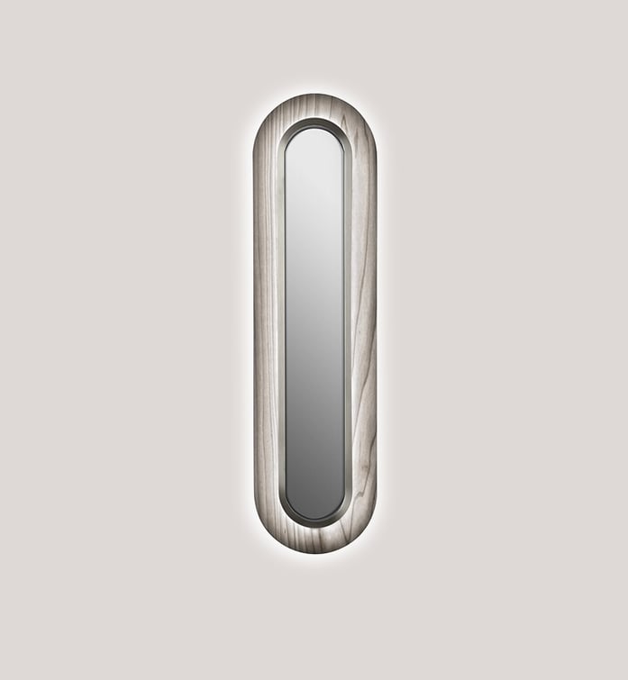 Lens Super Oval Wall Grey - LZF Lamps on