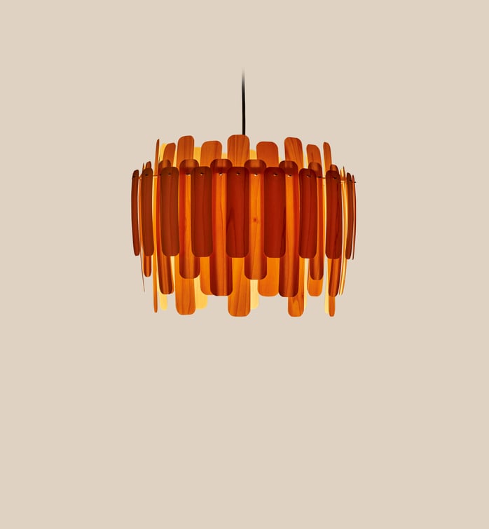 Maruja Suspension Orange - LZF Lamps on