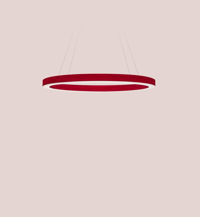 Oh! Line Suspension Red - LZF Lamps on