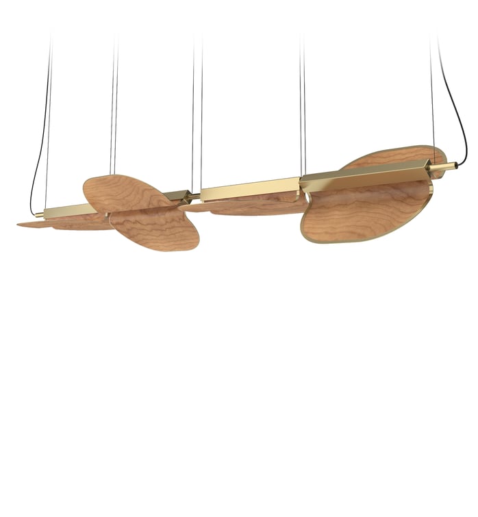 Omma Suspension Natural Cherry - LZF Lamps on