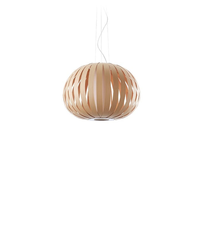 Poppy Suspension Natural Beech - LZF Lamps on