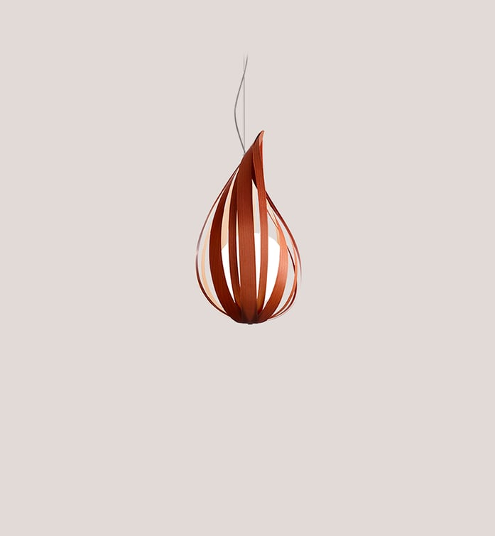 Raindrop Suspension Natural Cherry - LZF Lamps on