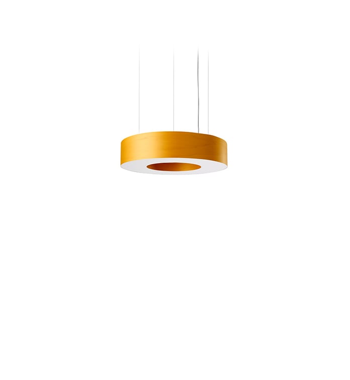Saturnia Suspension Yellow - LZF Lamps on