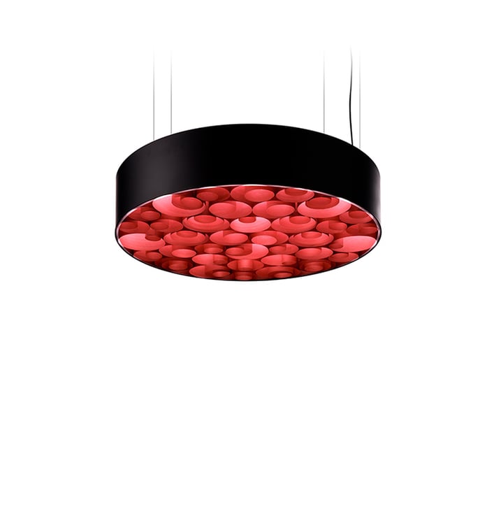 Spiro Suspension Red - LZF Lamps on
