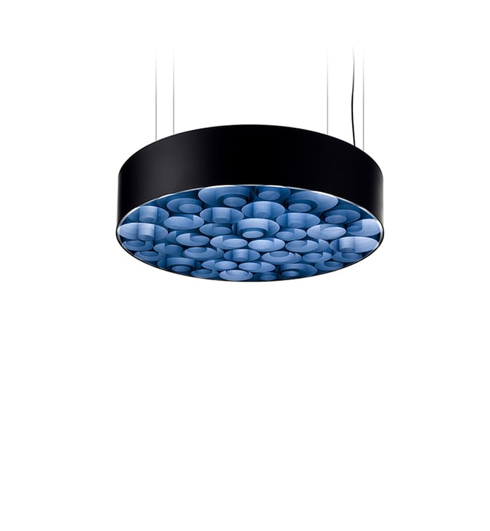 Spiro Suspension Blue - LZF Lamps on