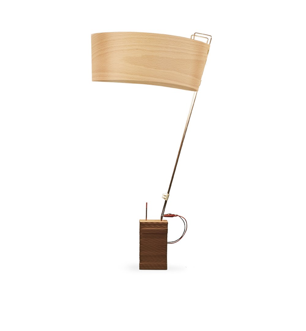 Asap Table Natural Beech - LZF Lamps on