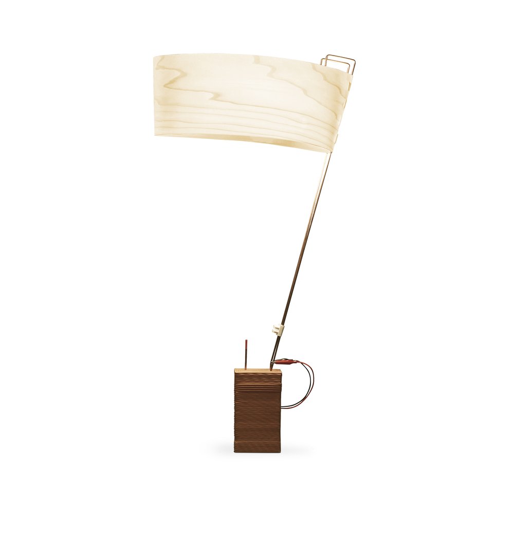 Asap Table Natural White - LZF Lamps on