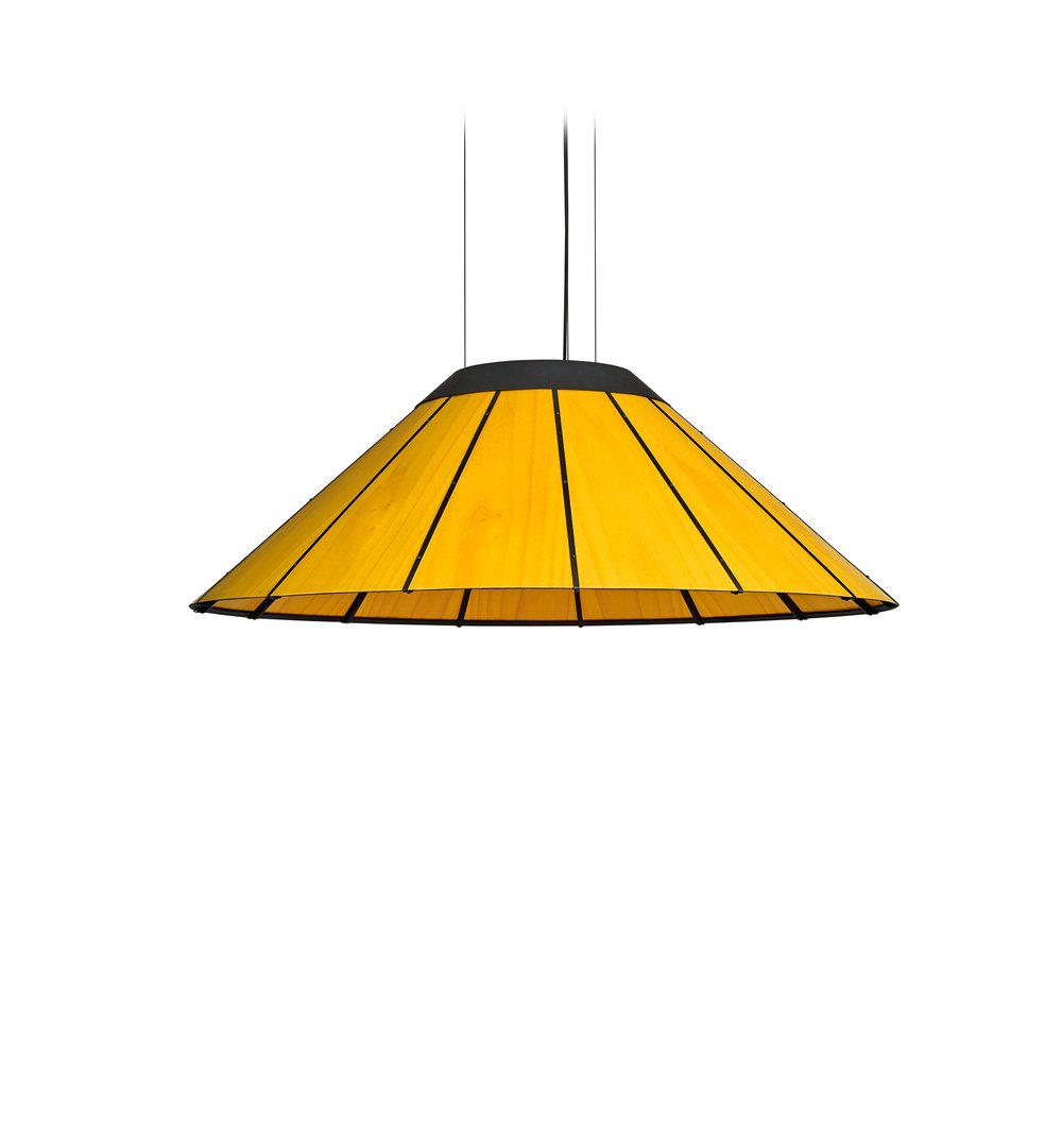 Banga Medium Suspension Yellow - LZF Lamps on